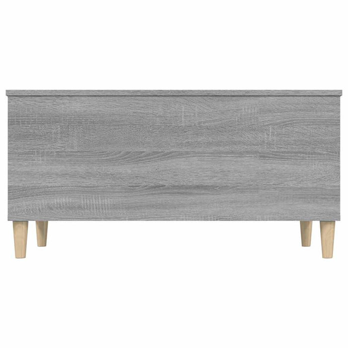 Tavolino Salotto Grigio Sonoma 90x44,5x45 cm Legno Multistrato cod mxl 26951