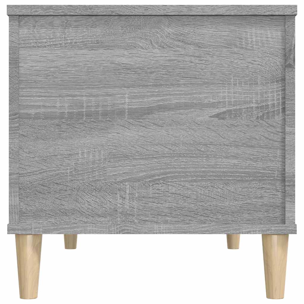 Tavolino Salotto Grigio Sonoma 90x44,5x45 cm Legno Multistrato cod mxl 26951