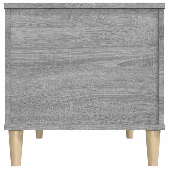 Tavolino Salotto Grigio Sonoma 90x44,5x45 cm Legno Multistrato cod mxl 26951