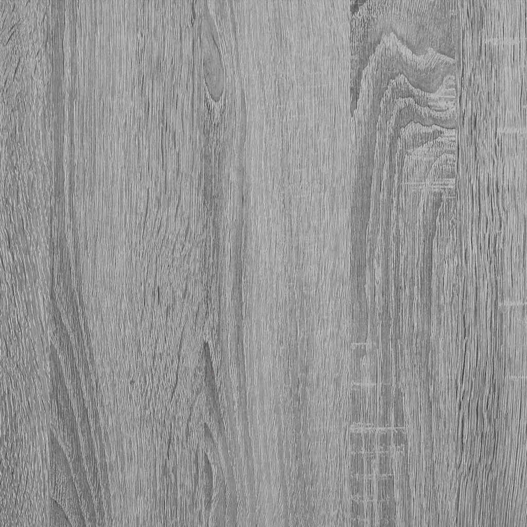 Tavolino Salotto Grigio Sonoma 90x44,5x45 cm Legno Multistrato cod mxl 26951