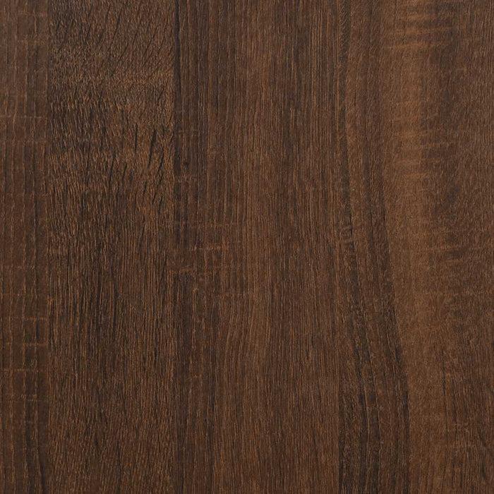 Tavolino Salotto-Tavolino da soggiorno-Tavolo Rovere Marrone 90x44,5x45 cm Legno Multistrato 507912