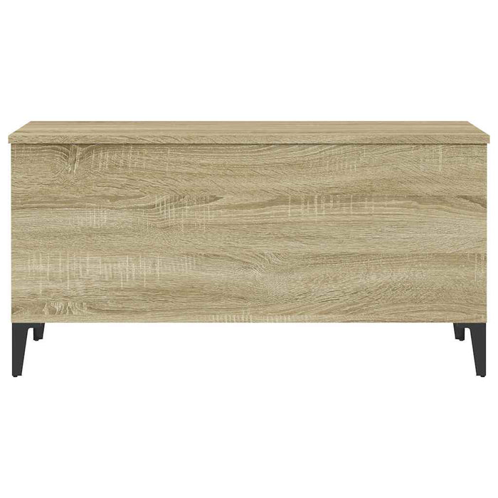 Tavolino Salotto-Tavolino da soggiorno-Tavolo Rovere Sonoma 90x44,5x45 cm Legno Multistrato 471258