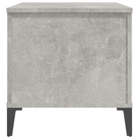 Tavolino Salotto-Tavolino da soggiorno-Tavolo Grigio Cemento 90x44,5x45 cm Legno Multistrato 326739