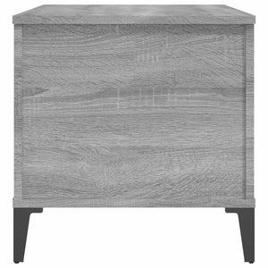 Tavolino Salotto Grigio Sonoma 90x44,5x45 cm Legno Multistrato 819594
