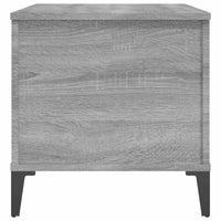 Tavolino Salotto-Tavolino da soggiorno-Tavolo Grigio Sonoma 90x44,5x45 cm Legno Multistrato 904033