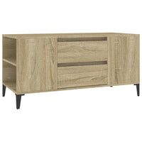 Mobile Porta TV Rovere Sonoma 102x44,5x50 cm Legno Multistrato 819607