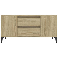 Mobile Porta TV Rovere Sonoma 102x44,5x50 cm Legno Multistrato 819607