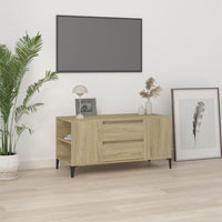 Mobile Porta TV Rovere Sonoma 102x44,5x50 cm Legno Multistrato 819607