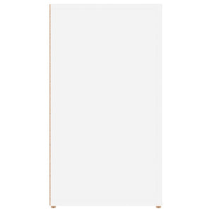Credenza Bianca 100x33x59,5 cm in Legno Multistrato 820996