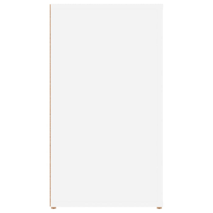 Credenza-Buffet-Armadio da cucina Bianca 100x33x59,5 cm in Legno Multistrato