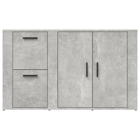 Credenza Grigio Cemento 100x33x59,5 cm in Legno Multistrato 821000
