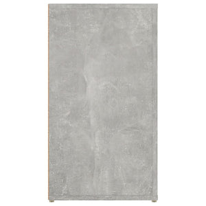 Credenza Grigio Cemento 100x33x59,5 cm in Legno Multistrato 821000