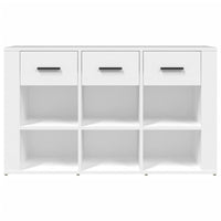 Credenza Bianca 100x30x59,5 cm in Legno Multistrato