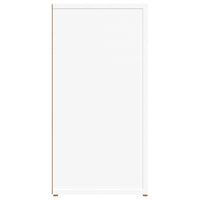 Credenza Bianca 100x30x59,5 cm in Legno Multistrato