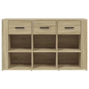 Credenza Rovere Sonoma 100x30x59,5 cm in Legno Multistrato 821007