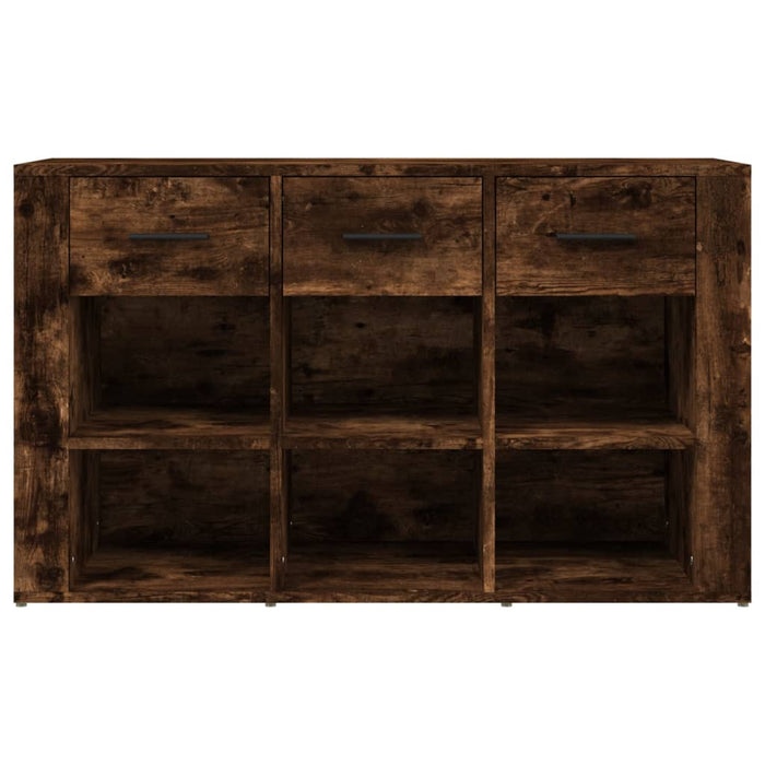 Credenza-Buffet-Armadio da cucina Rovere Fumo 100x30x59,5 cm in Legno Multistrato