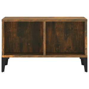 Tavolino da Salotto Rovere Fumo 60x50x36,5 cm Legno Multistrato 821041