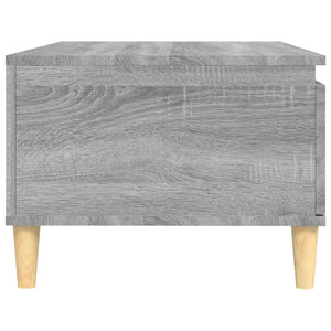 Tavolino Salotto-Tavolino da Soggiorno Grigio Sonoma 90x50x36,5 cm Legno Multistrato 728846