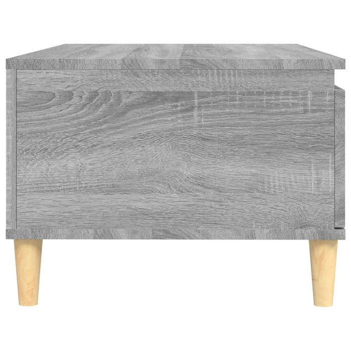 Tavolino Salotto Grigio Sonoma 90x50x36,5 cm Legno Multistrato 821050