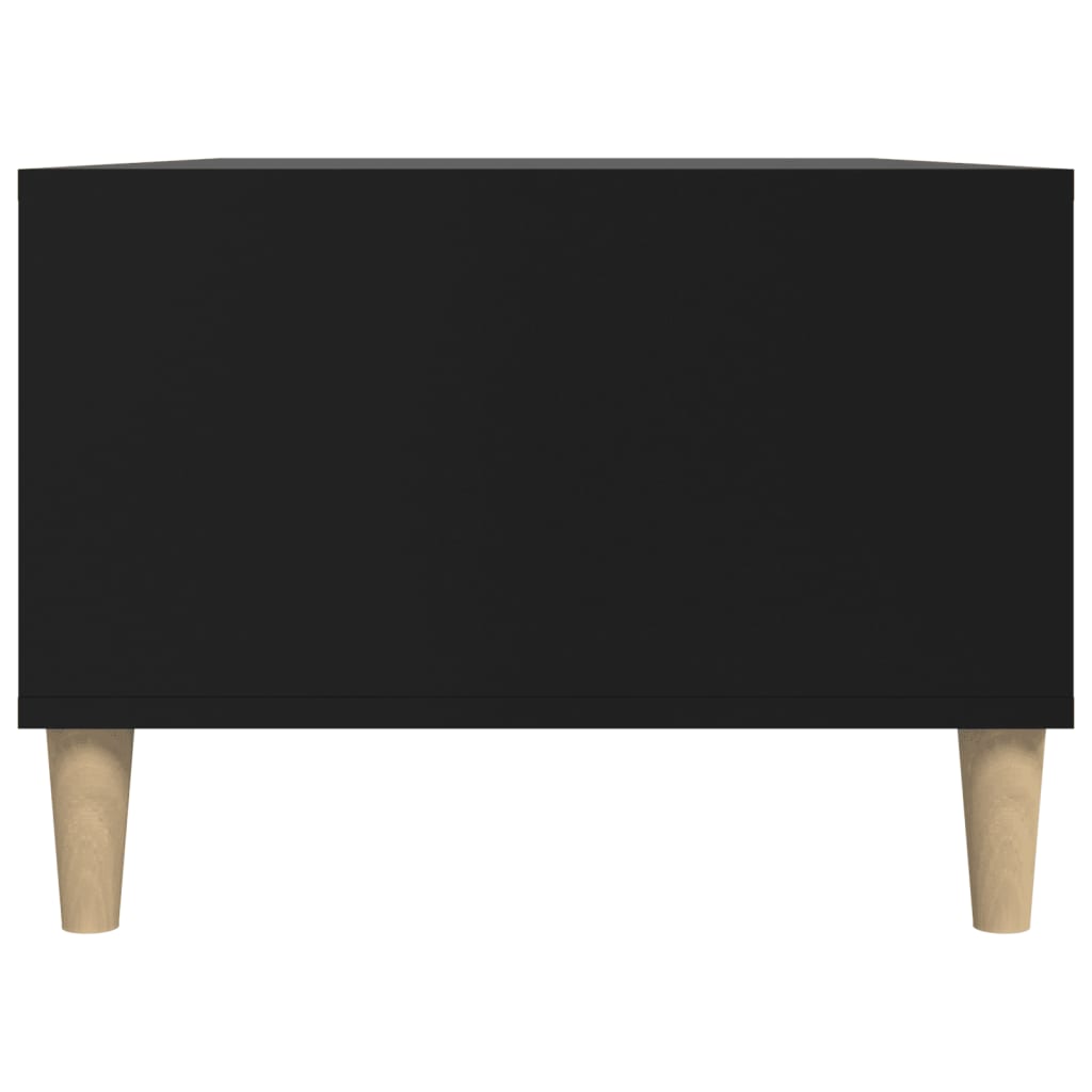 Tavolino da Salotto Nero 90x50x36,5 cm in Legno Multistrato cod mxl 26441