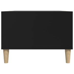 Tavolino da Salotto Nero 90x50x36,5 cm in Legno Multistrato cod mxl 26441