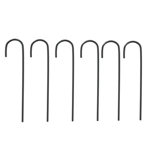 Arco da Giardino Nero Ø180x255 cm Acciaio 319351