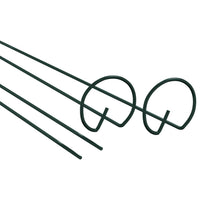 Supporti per Piante da Giardino 20 pz Verde Scuro 61 cm Acciaio 319364