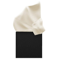 Lettino lounge da esterno 203 x 58 x 56 cm tetto e cuscini resina intrecciata nera 02_0012022