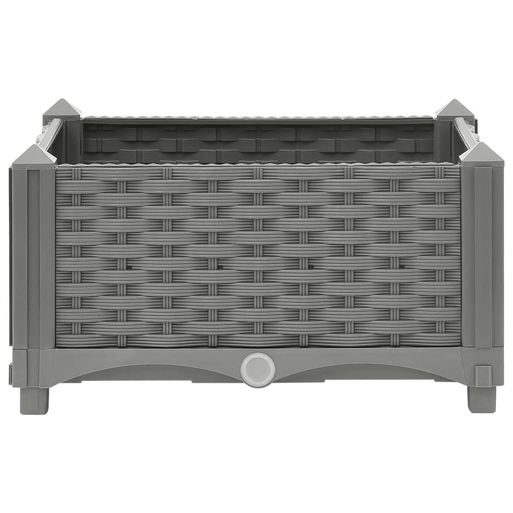 Fioriera Rialzata 40x40x23 cm in Polipropilene