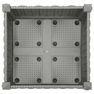 Fioriera Rialzata 40x40x23 cm in Polipropilene