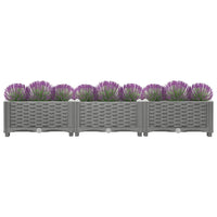 Fioriera Rialzata 120x40x23 cm in Polipropilenecod mxl 79499