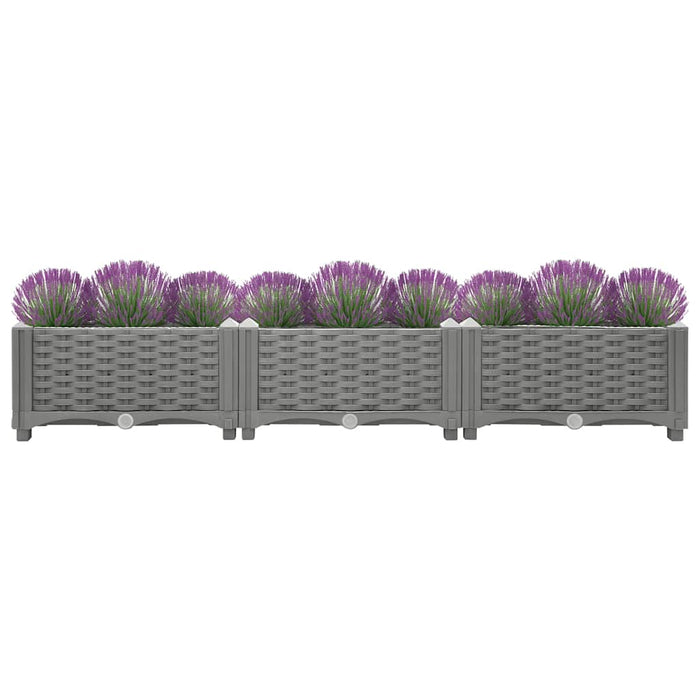 Fioriera Rialzata 120x40x23 cm in Polipropilenecod mxl 79499