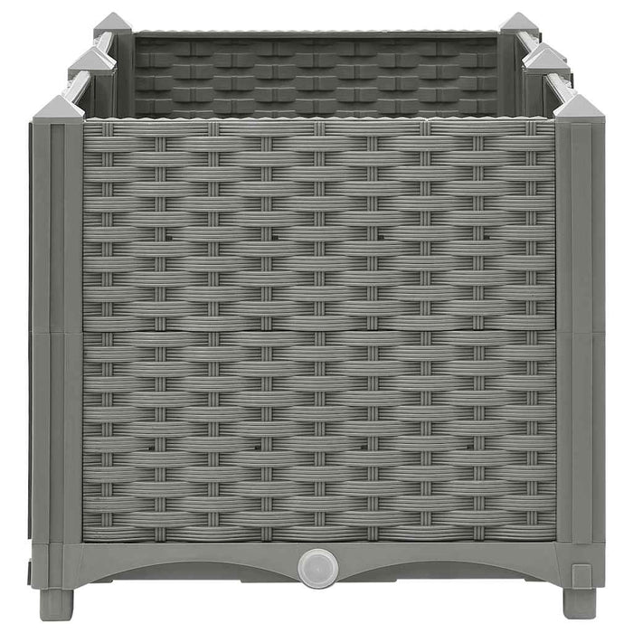 Fioriera Rialzata 80x40x38 cm in Polipropilene 153294