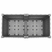 Fioriera Rialzata 80x40x38 cm in Polipropilene 153294