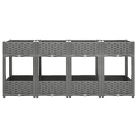 Fioriera Rialzata 160x40x71 cm in Polipropilenecod mxl 71074