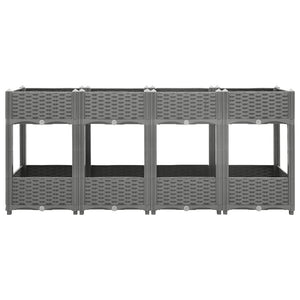 Fioriera Rialzata 160x40x71 cm in Polipropilenecod mxl 71074