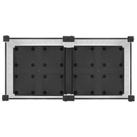 Fioriera Rialzata-Vaso da Esterno-Fioriera Elevata 80x40x23 cm in Polipropilene 822410