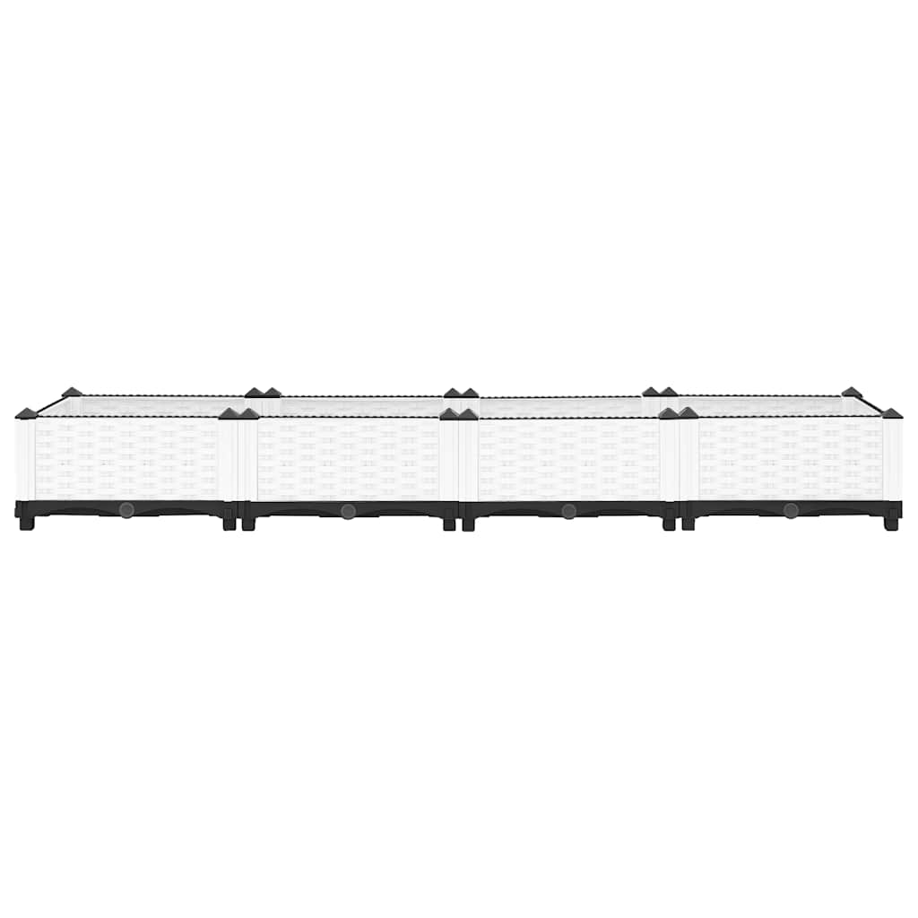 Fioriera Rialzata 160x40x23 cm in Polipropilene 153307