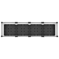 Fioriera Rialzata-Vaso da Esterno-Fioriera Elevata 160x40x23 cm in Polipropilene 640948