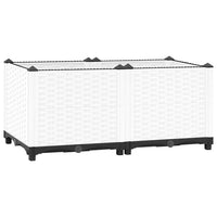 Fioriera Rialzata 80x40x38 cm in Polipropilenecod mxl 79373