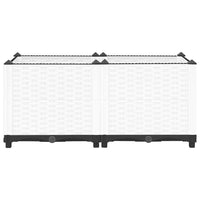 Fioriera Rialzata 80x40x38 cm in Polipropilene 153309