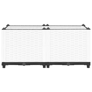 Fioriera Rialzata 80x40x38 cm in Polipropilene 153309