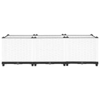 Fioriera Rialzata 120x40x38 cm in Polipropilene 153310