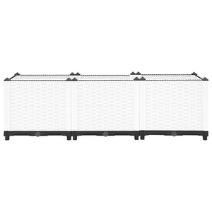 Fioriera Rialzata 120x40x38 cm in Polipropilene 153310