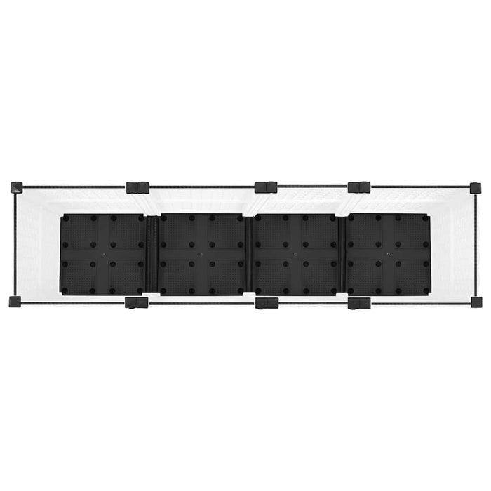 Fioriera Rialzata 160x40x38 cm in Polipropilene 153311
