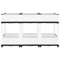 Fioriera Rialzata 120x40x71 cm in Polipropilenecod mxl 79786