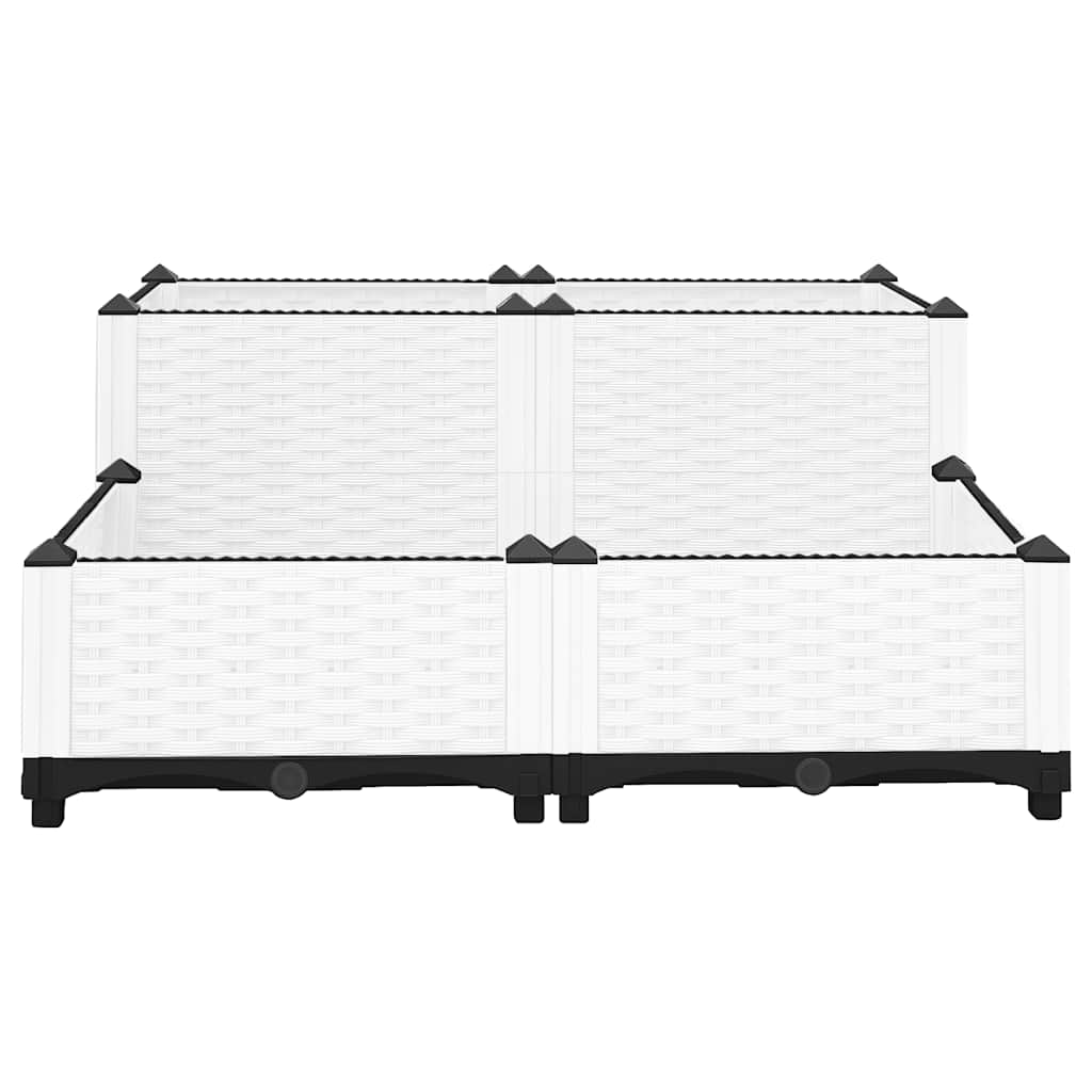 Fioriera Rialzata 80x80x38 cm in Polipropilene 153316