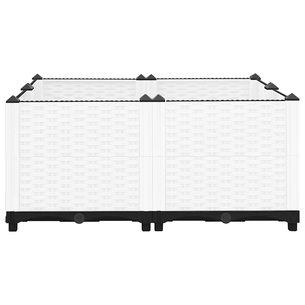 Fioriera Rialzata 80x80x38 cm in Polipropilene 153318