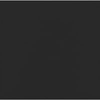 Poggiapiedi da Giardino con Cuscini in Polyrattan Nero