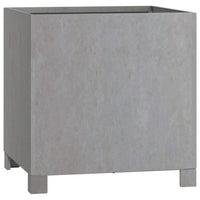 Fioriera con Gambe Ruggine 42x40x43 cm Acciaio Corten 823680